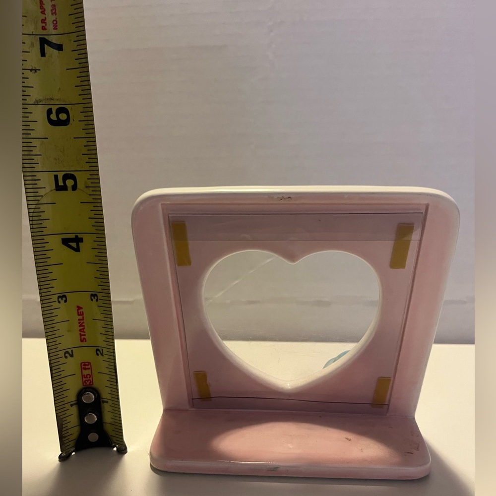 Pink Quilted Ceramic Vanity Set 
Valentine’s Day - Picture 12 of 14